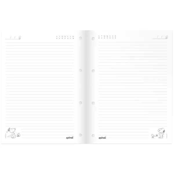 Caderno Universitário Wireless com Folhas Coladas, 1x1, 80 Folhas, Snoopy, 2753819, Spiral Sno - PT 1 UN Caderno Universitário Wireless com Folhas Coladas, 1x1, 80 Folhas, Snoopy, 2753819, Spiral Sno - PT 1 UN