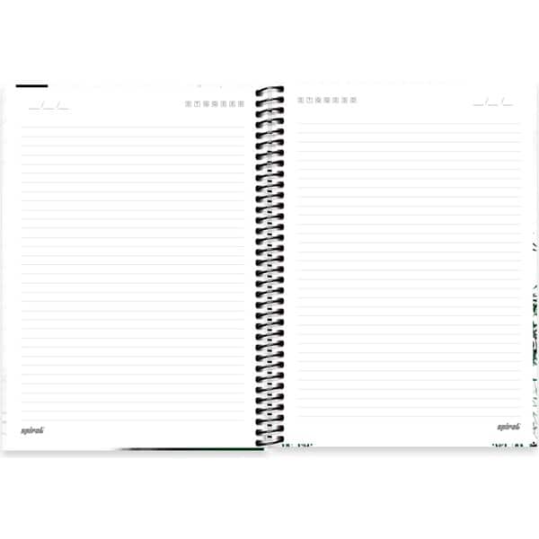 Caderno Universitário, Capa Dura, 1 x 1, 80 Folhas, Zen, 2756926, Spiral Zen - PT 1 UN