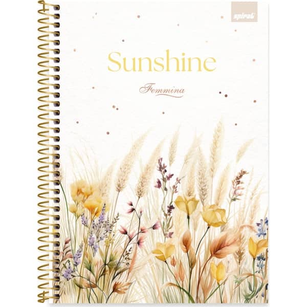 Caderno Universitário Capa Dura, 1x1, 80 folhas, Femmina, 2754052, Spiral Fem - PT 1 UN Caderno Universitário Capa Dura, 1x1, 80 folhas, Femmina, 2754052, Spiral Fem - PT 1 UN