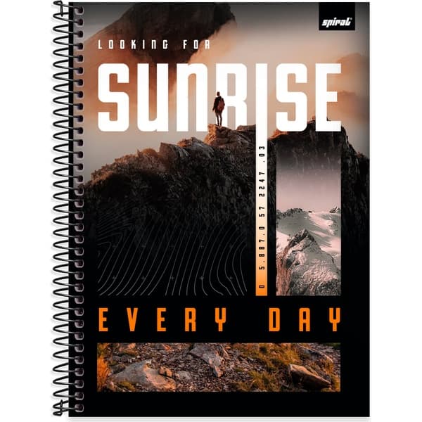 Caderno univ.capa dura 1x1 80fls Img&Mensagem 2756780 Spiral Ima PT 1 UN Caderno univ.capa dura 1x1 80fls Img&Mensagem 2756780 Spiral Ima PT 1 UN