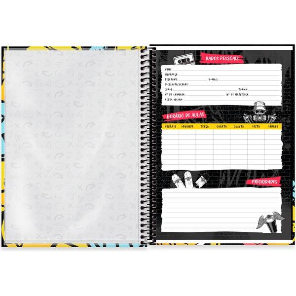 Caderno Universitário, Capa Dura, 1 x 1, 80 Folhas, Liberdade de Expressão, 2756803, Spiral Lib - PT 1 UN Caderno Universitário, Capa Dura, 1 x 1, 80 Folhas, Liberdade de Expressão, 2756803, Spiral Lib - PT 1 UN