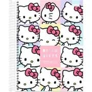 Caderno Universitário Capa Dura, 15x1, 240 folhas, Hello Kitty, 2756452,Spiral Hki - PT 1 UN