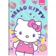 Caderno 1/4 C.D. costurado 80fls Hello Kitty 2756520 Spiral Hki PT 1 UN