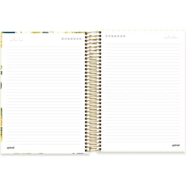 Caderno Universitário Capa Dura, 10 x 1, 160 Folhas, Limão Siciliano, 2765966, Spiral Ten - PT 1 UN