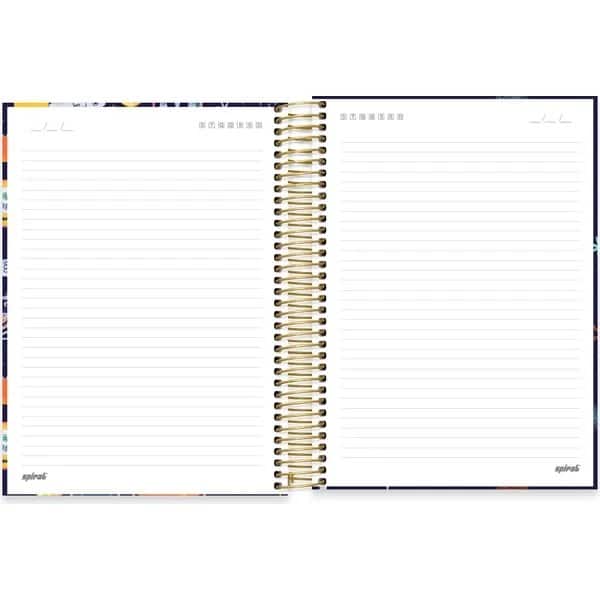 Caderno Universitário, Capa Dura, 10 x 1, 160 Folhas, Sardinhas, 2765973, Spiral Ten - PT 1 UN