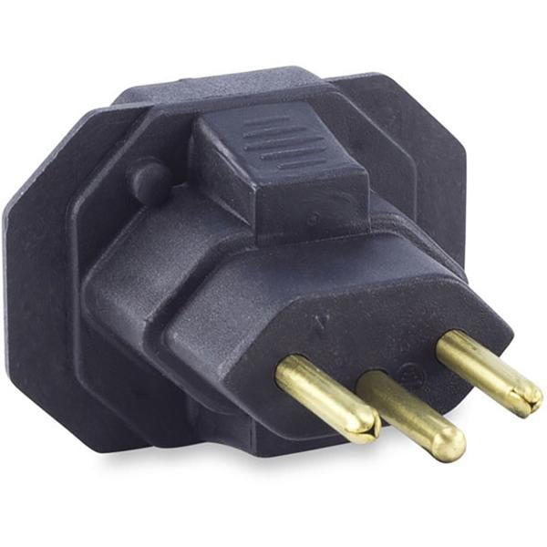 Adaptador para tomada 2P + T, Bivolt, 4313, Force-line - BT 1 UN