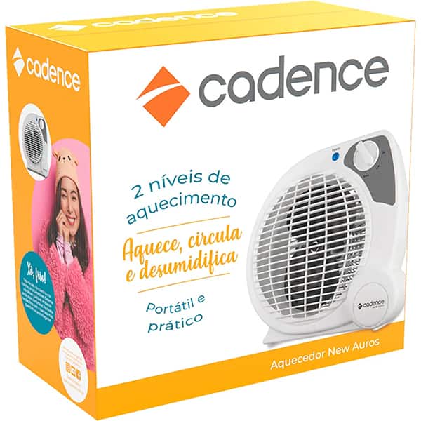 Aquecedor de ambiente New Auros 110V AQC422-127 Cadence UN 1 UN