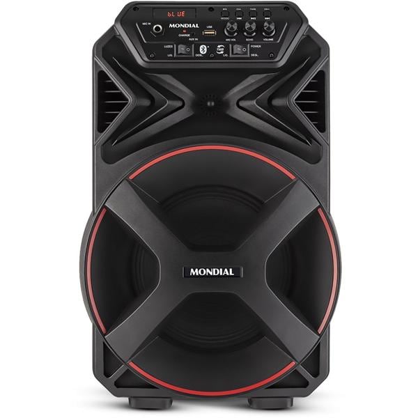 Caixa de som amplificada CM-150, 250W RMS, Bluetooth, Bivolt, Preta, 2108-01, Mondial - CX 1 UN