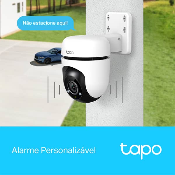 Câmera de Segurança Wi-Fi Externa, 360º, 1080p Full HD, Sensor de imagem, Tapo C500(BR), Tp Link - 1 UN