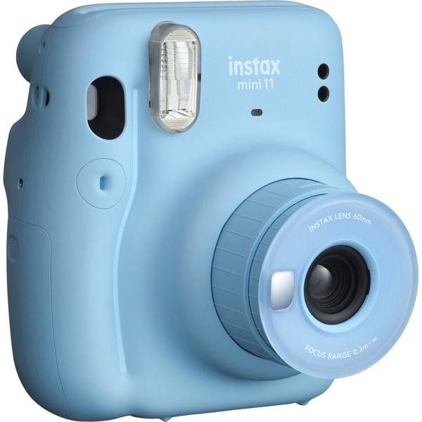 Câmera instantânea Instax mini 11, Azul, Fuji Film - PT 1 UN