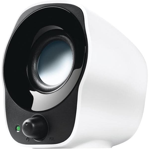 Caixa de som Multimidia Logitech Z120 com Sistema 2.0 e conexão 3,5mm - Branco CX 1 UN