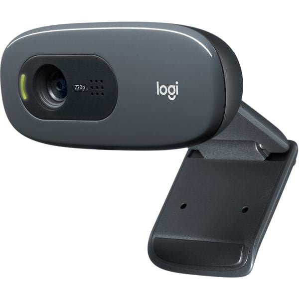 Webcam Logitech C270, HD 720p com Microfone Embutido e 3 MP para Chamadas e Gravações em Vídeo Widescreen CX 1 UN