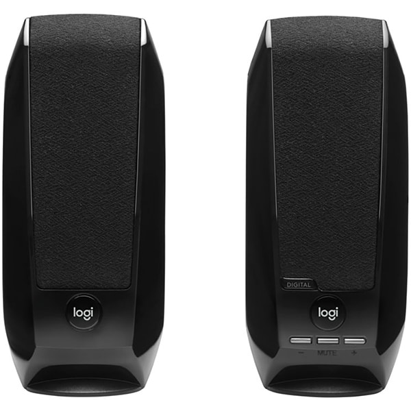 Caixa de Som Multimídia S-150 com Sistema 2.0 e conexão 3,5mm, Preto, 980-001004, Logitech - CX 1 UN