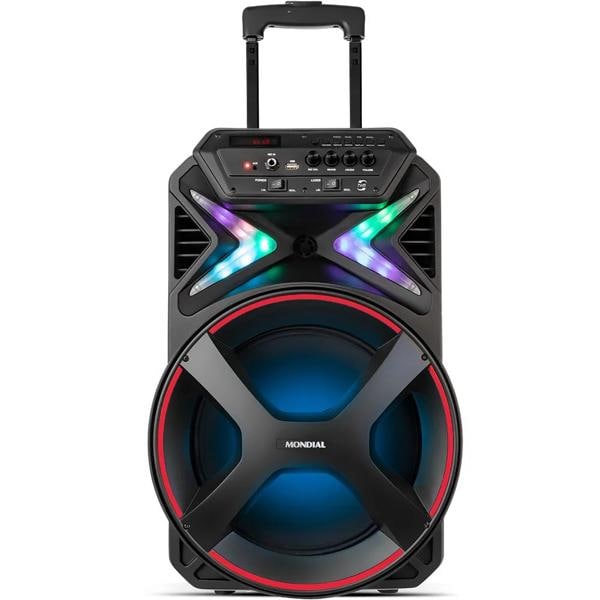 Caixa de som Bluetooth, 400w rms, Connect Lights, Bivolt, CM-400 0685-01, Mondial - CX 1 UN