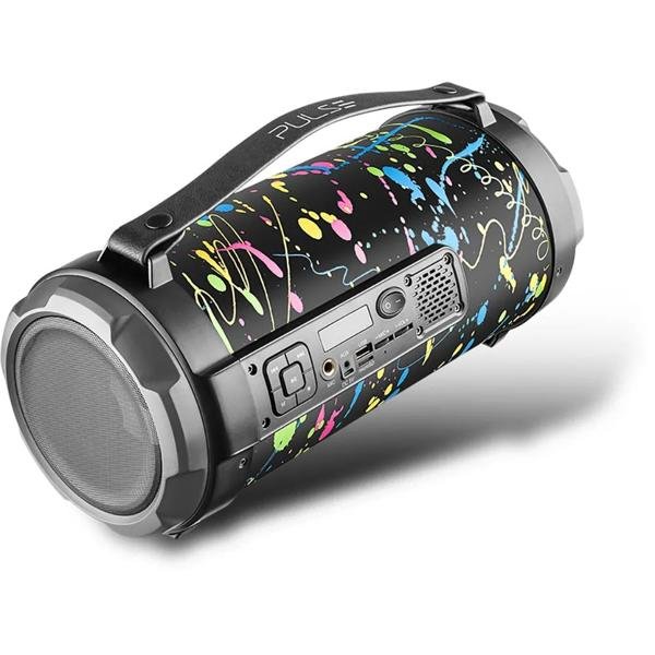 Caixa de som Bluetooth, 120w rms, Pulse Bazooka, Preta, SP362, Pulse - CX 1 UN