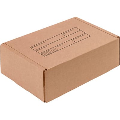 Caixa p/correspondência papelão C21xL14,1xA8,1 kraft Westrock CX 1 UN