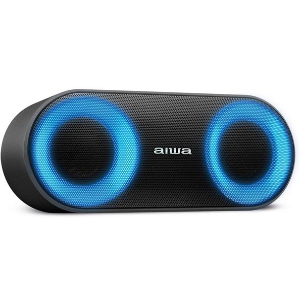 Caixa de Som Speaker, Aiwa, Bluetooth, Luzes Multicores, Bivolt, IP65 - AWS-SP-01 CX 1 UN