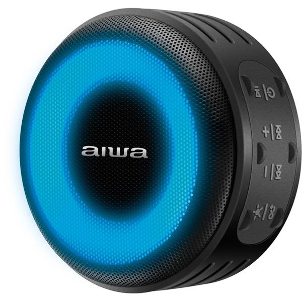 Caixa de Som Speaker, Aiwa, Bluetooth, Luzes Multicores, IP65 - AWS-SP-02 CX 1 UN