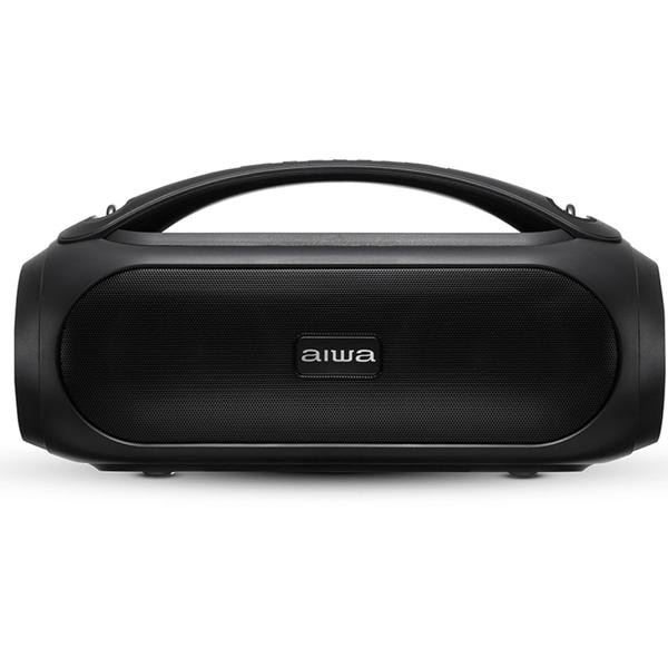 Caixa de Som Boombox AIWA Bluetooth IPX5, Luzes Multicores, com alça, Bivolt, AWS-BBS-02-A CX 1 UN