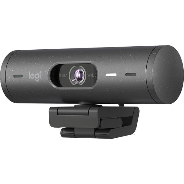 Câmera webcam Full HD 1080p, Brio 500, Grafite, 960-001412, Logitech - CX 1 UN