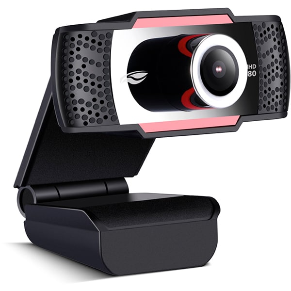 Câmera webcam Full HD, com microfone, 1800p, Preta, WB-100, C3Tech - CX 1 UN