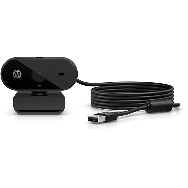 Câmera webcam 320, Full HD, 1080p, 30FPS, USB, 53X26AA, HP - CX 1 UN