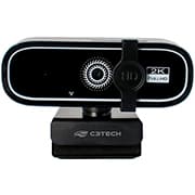 Câmera webcam QHD 2k com clipe de privacidade, Preto, WB-200BK, C3Tech - CX 1 UN