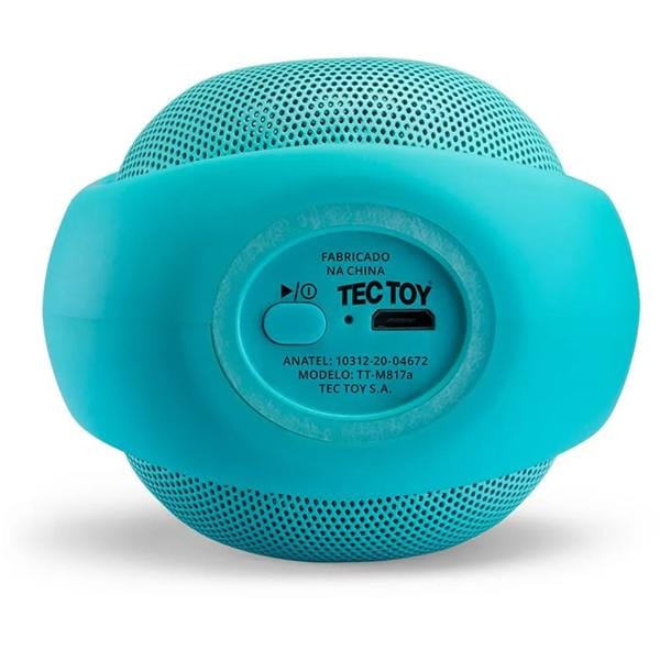 Caixa de som Bluetooth, 3w rms, Alce Fani, Azul, TT-M817A, Tectoy - CX 1 UN