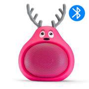 Caixa de som Bluetooth, 3w rms, Alce Fani, Rosa, TT-M817A, Tectoy - CX 1 UN