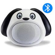 Caixa de som Bluetooth, 3w rms, Cachorro Lulu, Branco, TT-M818B, Tectoy - CX 1 UN