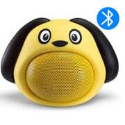 Caixa de som Bluetooth, 3w rms, Cachorro Lulu, Amarelo, TT-M818A, Tectoy - CX 1 UN