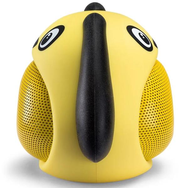 Caixa de som Bluetooth, 3w rms, Cachorro Lulu, Amarelo, TT-M818A, Tectoy - CX 1 UN