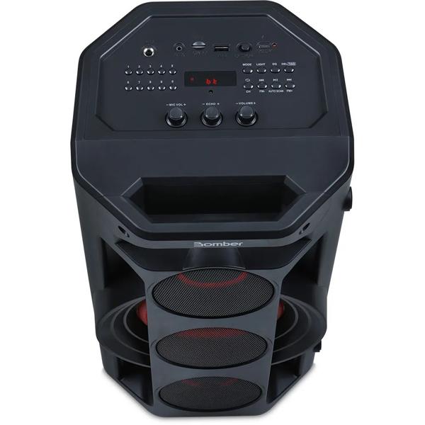 Caixa de Som Bluetooth Bomber Play 770, 800w, Preta, Bomber - CX 1 UN