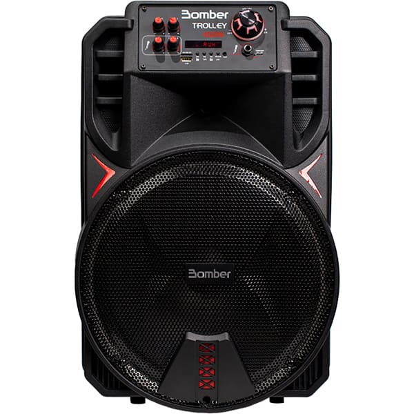 Caixa de som bluetooth 450w, Bomber Trolley 450, 12", Bomber - CX 1 UN