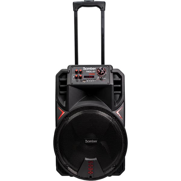 Caixa de som bluetooth 450w, Bomber Trolley 450, 12", Bomber - CX 1 UN