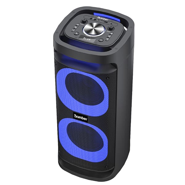 Caixa de som bluetooth Bomber Party, 1500w, Bluetooh 5.0, Aux, USB, SD Card, Bomber - CX 1 UN