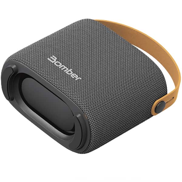 Caixa de som bluetooth Bomberbag, 12w, Bluetooh 5.3, Cinza, Bomber - CX 1 UN