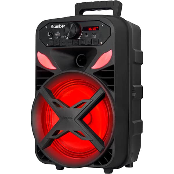 Caixa de som bluetooth 300w, Bomber Papão, 300 1.92.048, Bomber - CX 1 UN