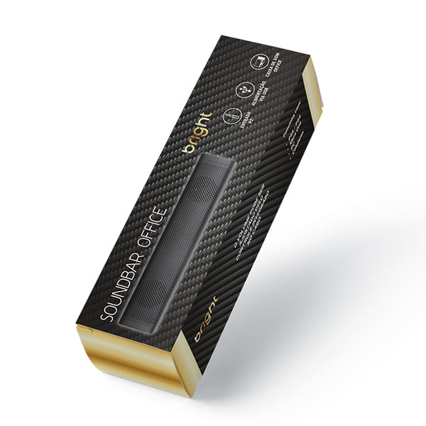 Caixa de som Soundbar office, 3w, Conexão P2 3,5mm, USB, CX005, Bright - CX 1 UN Caixa de som Soundbar office, 3w, Conexão P2 3,5mm, USB, CX005, Bright - CX 1 UN