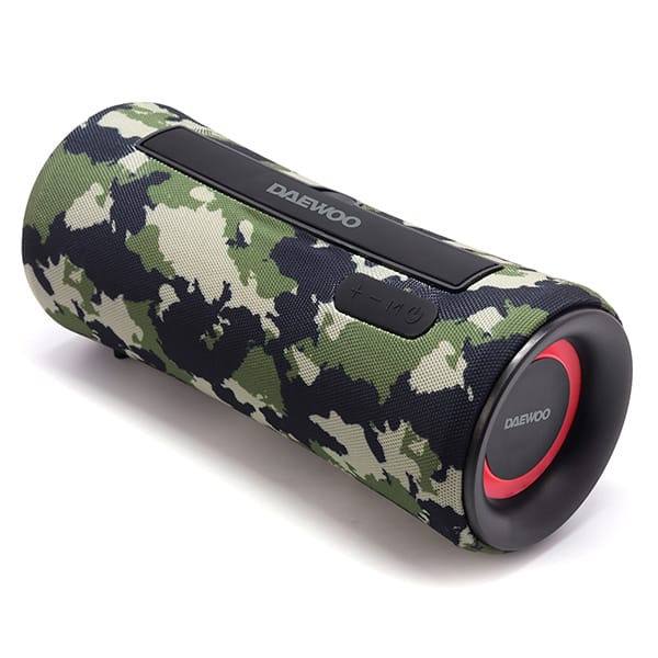 Caixa de som DW1367CA Soundbox, Bluetooth, TF Card, AUX e USB, 13w, Camuflado, Daewoo - CX 1 UN