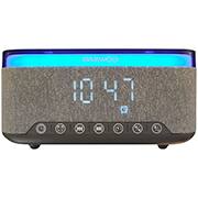 Caixa de som recarregável com relógio e carregamento por indução, 15w, Bluetooth, USB, RGB, DW300, Daewoo - CX 1 UN