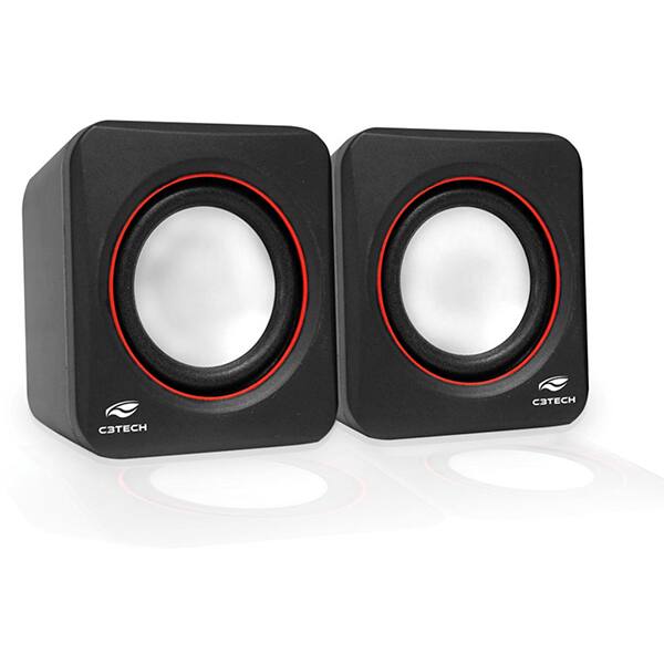 Caixa de Som 3w Mini SP-301BK, 3040206201, C3Tech - CX 1 UN