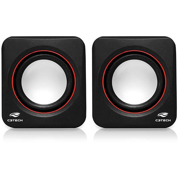 Caixa de Som 3w Mini SP-301BK, 3040206201, C3Tech - CX 1 UN