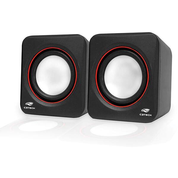 Caixa de Som 3w Mini SP-301BK, 3040206201, C3Tech - CX 1 UN