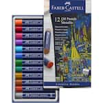 Giz Pastel Oleoso com 12 cores Metálicas, Creative Studio, 127014, Faber-Castell - ET 12 UN