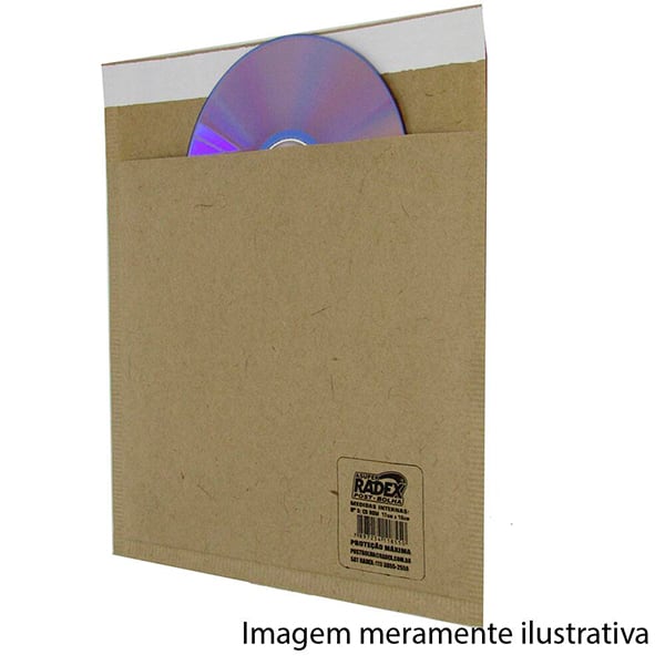 Envelope com revestimento Polibolha, 17x18cm, 11849, Radex - PT 1 UN Envelope com revestimento Polibolha, 17x18cm, 11849, Radex - PT 1 UN