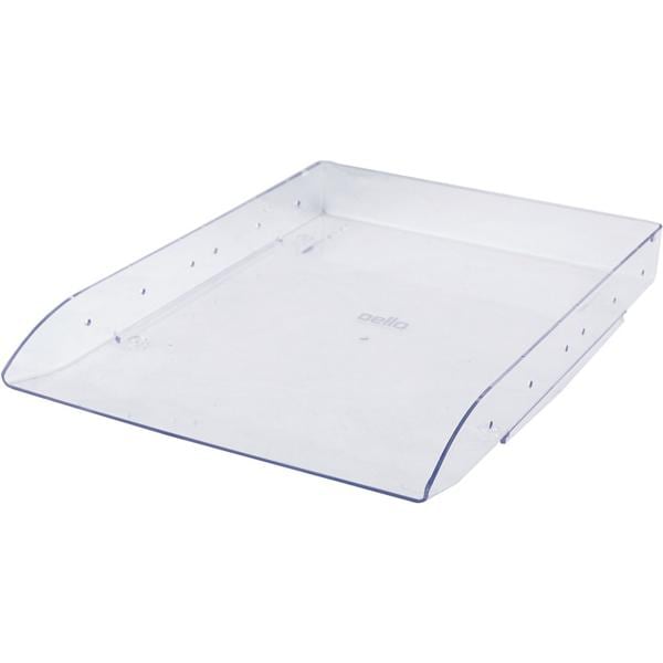 Caixa Para Correspondência Home Office Simples, Cristal, Dello - CX 1 UN