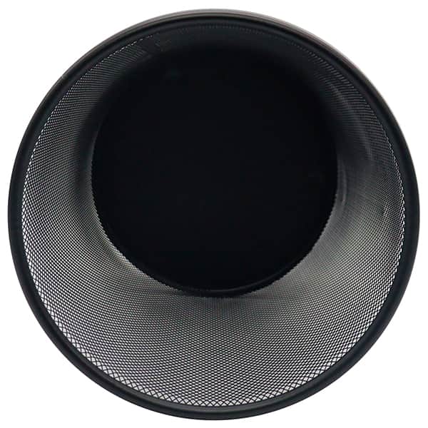 Cesto p/lixo 13l redondo aramado preto B83515 Spiral Office PT 1 UN