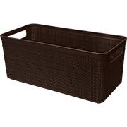 Cesto plástico juta alongado P preto 1.5l, 256/P, Nitron - PT 1 UN Cesto plástico juta alongado P preto 1.5l, 256/P, Nitron - PT 1 UN