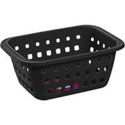 Cesto plástico pequeno preto 1,4L 52010 Ordene PT 1 UN Cesto plástico pequeno preto 1,4L 52010 Ordene PT 1 UN